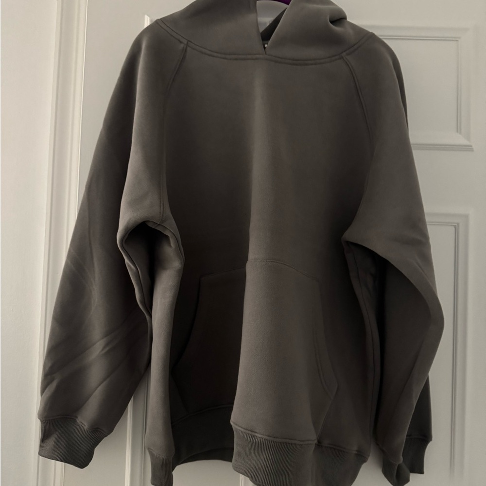 Men's Gray Hoodie Sweater